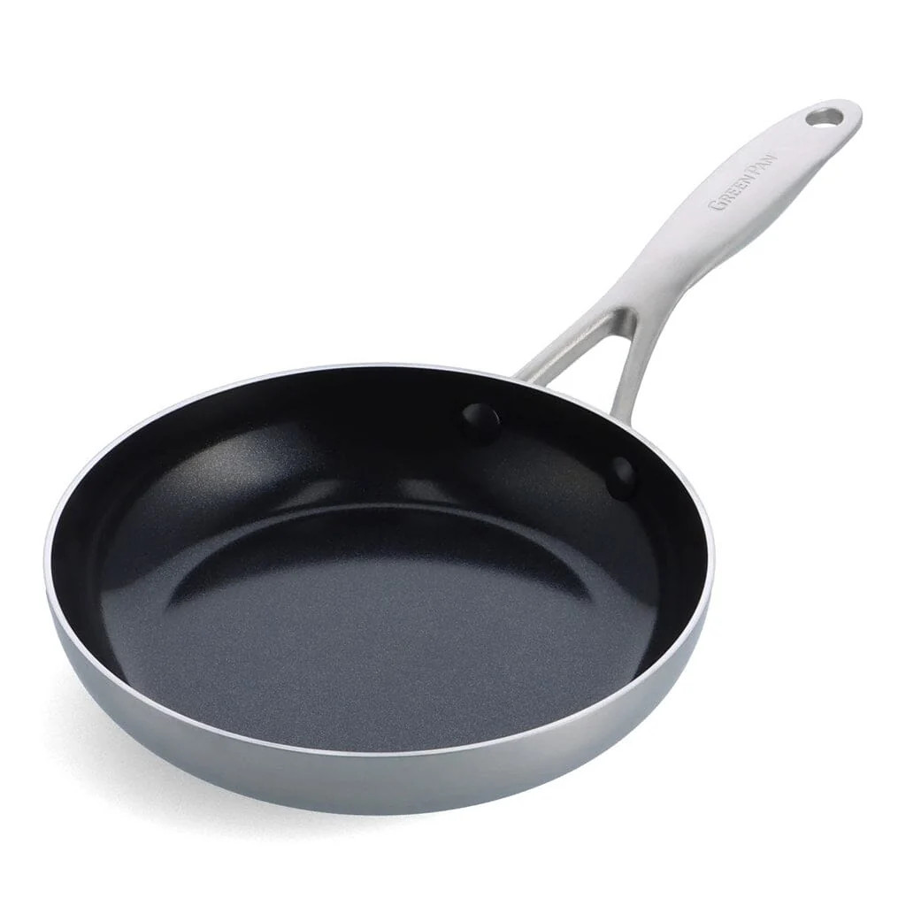 GreenPan Geneva koekenpan met keramische antiaanbaklaag 24cm Grijs