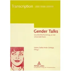 Gender Talks, Fachbücher von Anke Ortlepp, Sabine Sielke