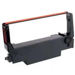 Epson ERC38BR Farbbandkassette für TM Schwarz/Rot Farbband Original Magenta / Schwarz