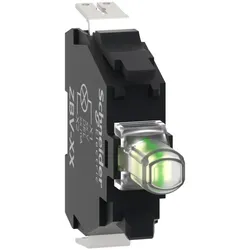 Schneider Electric ZBVJ13 Universelles LED-Modul, Harmony XB4 und XB5, 22mm, 30mm, weiß, Faston Klemme, 12V ACDC  - 5 Stück