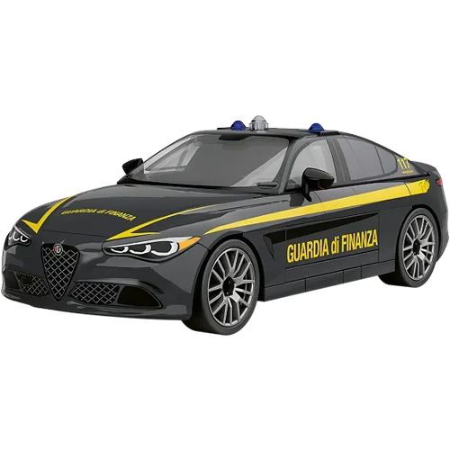 Cobi Giulia Quadrifoglio Guardia di Finanza (Maßstab 1:35)