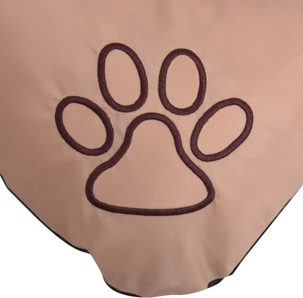 vidaXL Colchón para perro tamaño XL beige Beige