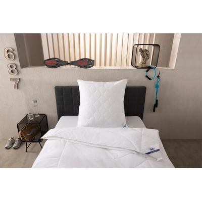 Microfaserbettdecke BECO "Medibett, Bettdecken für Sommer und Winter, in zwei Bezugsvarianten", weiß, B:135cm L:200cm, Bezug: 100% Baumwolle. Füllung: 100% Polyester, Bettdecken, Microfaserbettdecke, Bettdecke 135x200 cm, allergiker geeignet...