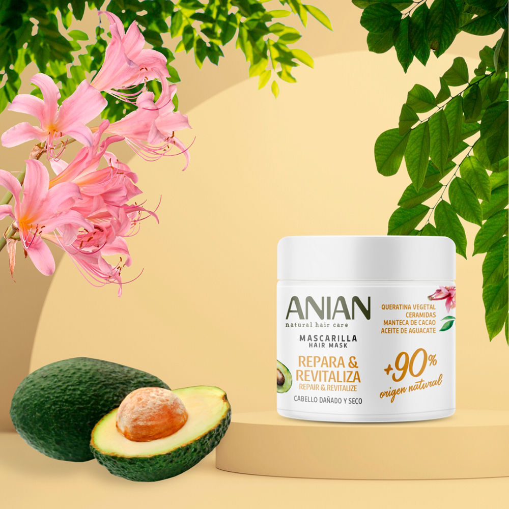Anian Repara & Revitaliza mascarilla queratina vegetal 350 ml