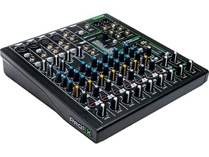 MACKIE Profx10V3 10-kanaals professionele effecten mixer met USB
