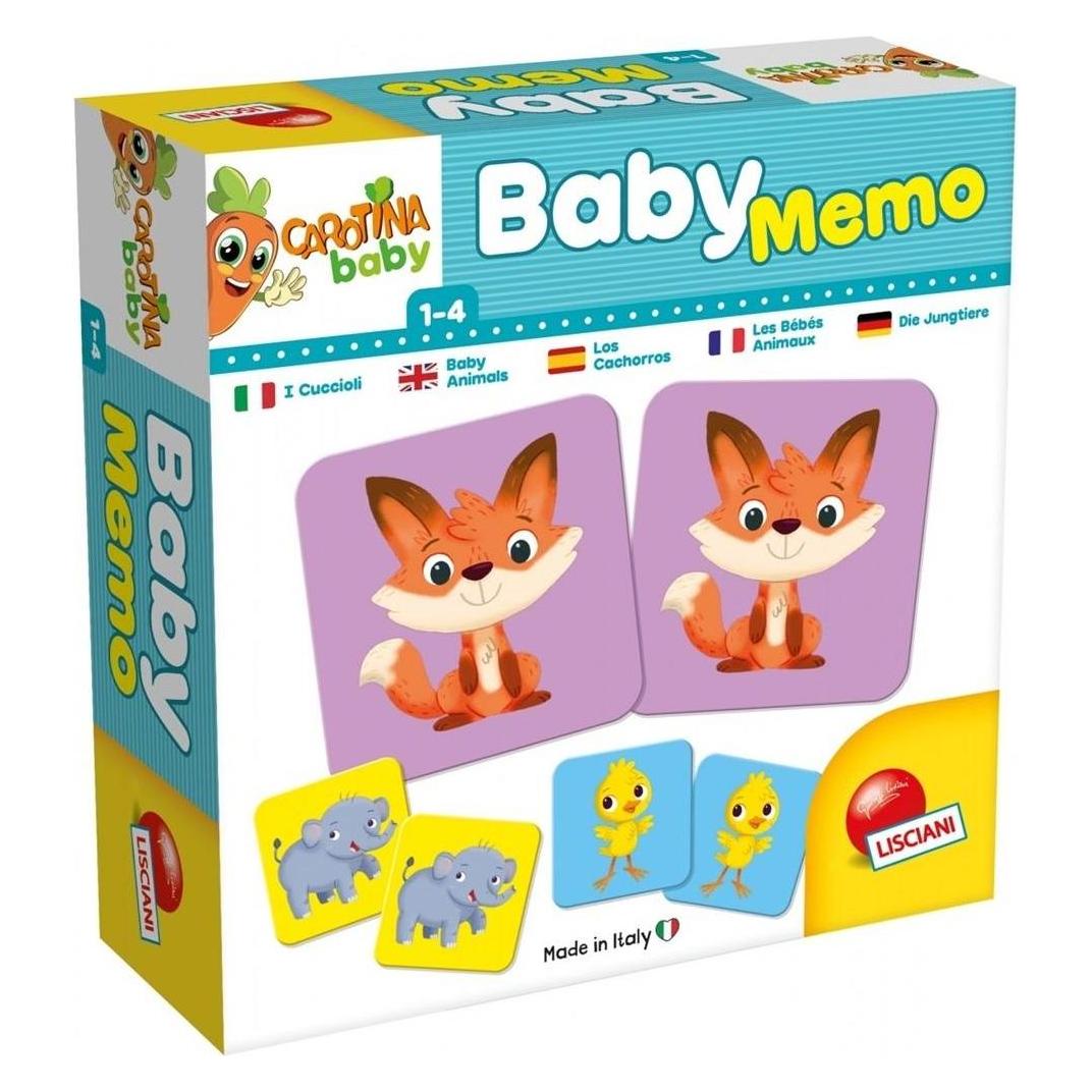 Lisciani Carotina Baby Memo Welpen (1 - 4 Jahre) (80052)