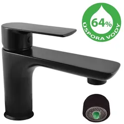 RAV SLEZÁK Vltava Waschtischarmatur Schwarz VTE426.0CMAT