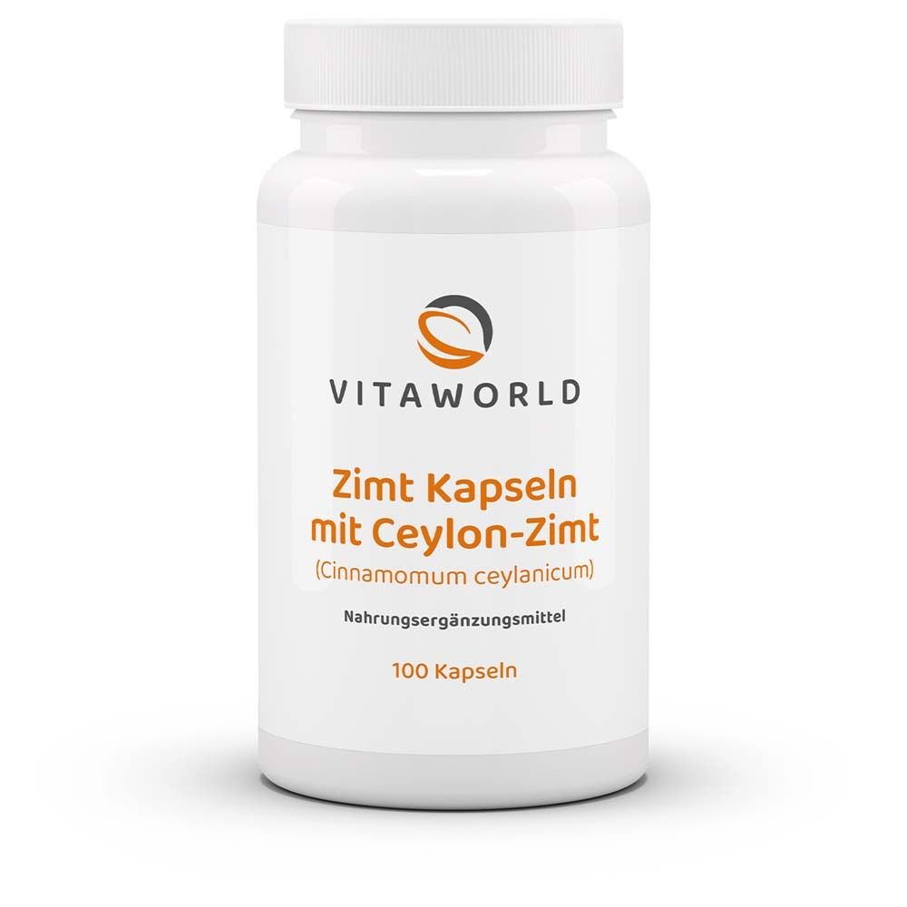Zimt 500 mg+Zink+Chrom Kapseln 100 St