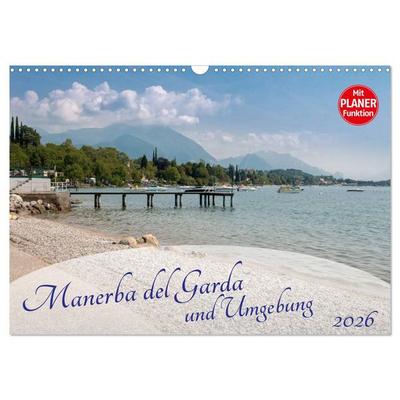 Gardasee - Manerba del Garda (Wandkalender 2026 DIN A3 quer), CALVENDO Monatskalender