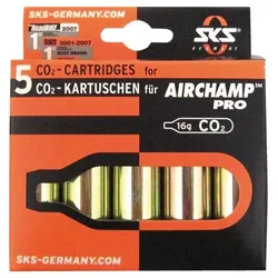 SKS Kartuschen Set Airchamp Pro CO2 | 5 Stück