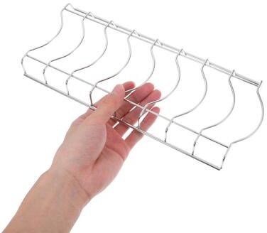 Youfap Market Compact Stainless Steel Dish Rack With 8 Sections & Bowl Holder, Kitchen Drying Rack With Drain Holes Compact Stainless Steel Dish Rack With 8 Sections & Bowl Holder, Kitchen Drying Rack With Drain Holes