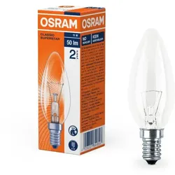 OSRAM E14 Lampe Kerzenform dimmbar 11W 2700K warmweißes Licht Filament - Kein LED