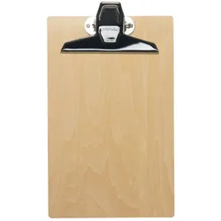 A5 Klemmbrett MAULtilia, Holz, Klemmer kurze Seite