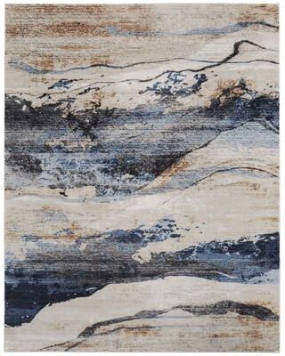 Grand Bazaar Maxin Machine Made Abstract Modern Area Rug