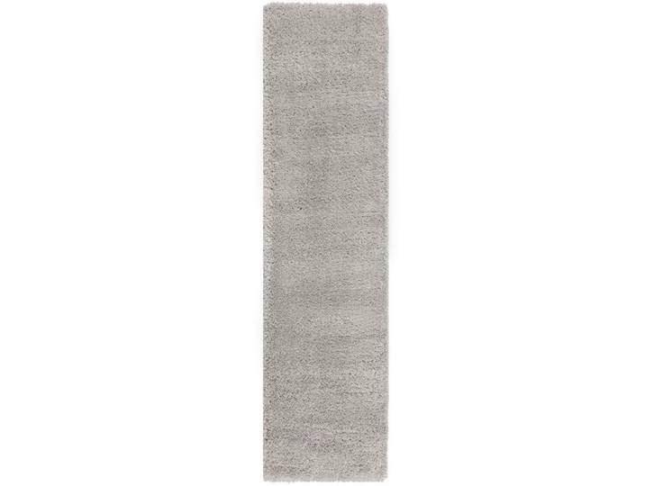 Flair Rugs Shaggy Flair Rugs, Grau, Hellgrau, Uni, rechteckig, 60x230 cm, Reach, AZO-frei, für Fußbodenheizung geeignet, in verschiedenen Größen erhältlich, schmutzabweisend, pflegeleicht, Teppiche und Böden, Teppiche, Hochflorteppiche & Shaggys