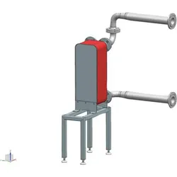 Systemtrennung DN65 für 2x150 kW