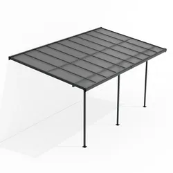Terrassenüberdachung Borneo - Dunkelgrau