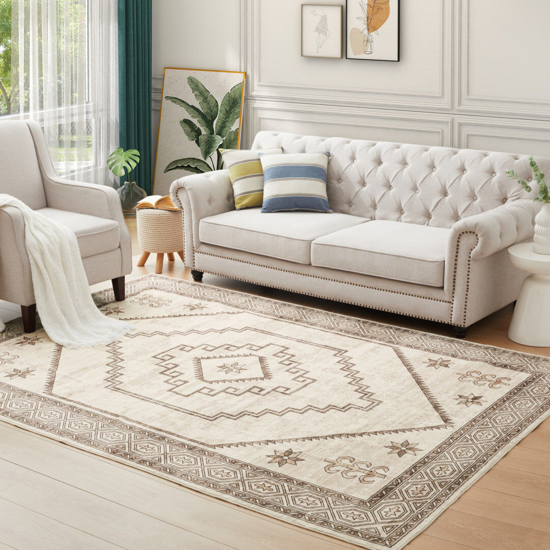 Natur Pur Crowley Area Rugs for Farmhouse Décor – Natural Fiber & Eco-Friendly RADIANT Rectangle 200 x 290cm