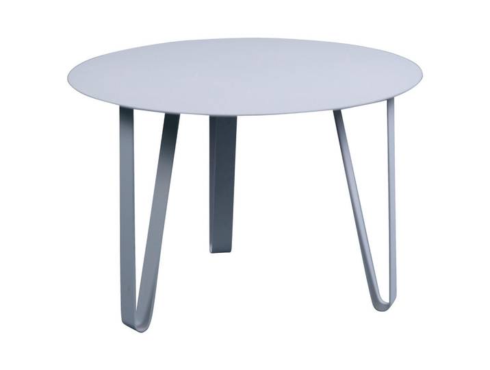 Xora Couchtisch, Grau, Metall, rund, Haarnadel, 60x40x60 cm, einfacher Aufbau, Wohnzimmer, Wohnzimmertische, Couchtische, Couchtische rund