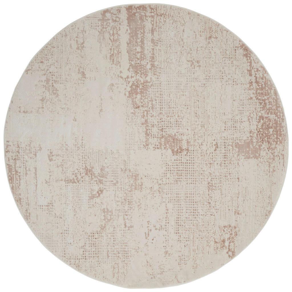 Novel Vintage-Teppich , Beige , Textil , Abstraktes , rund , Oeko-Tex® Standard 100 , Teppiche & Böden, Teppich, Runder Teppich