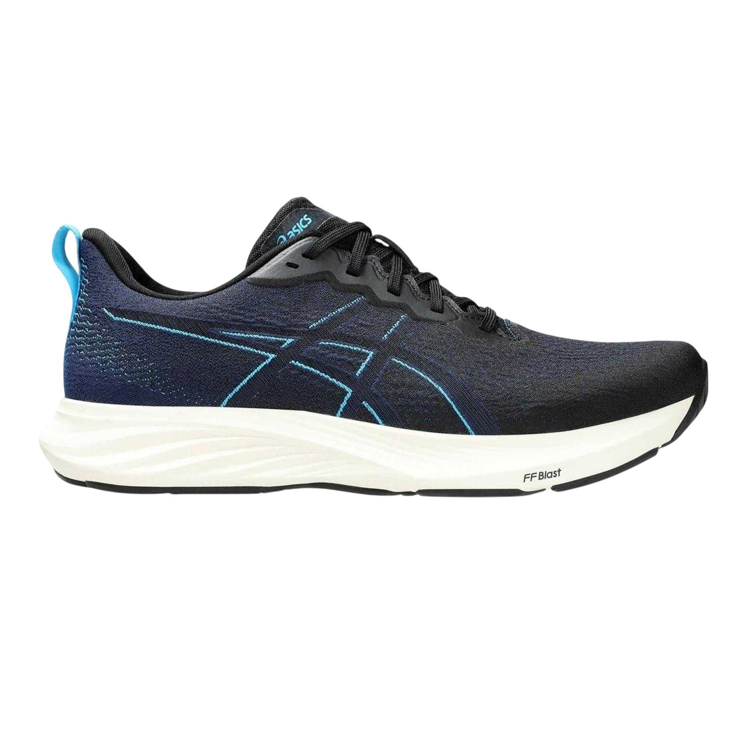 Asics - "Dynablast 4" Schuhe für Herren, gepolstert (Schwarz/Blau)