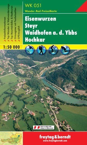 Freytag-Berndt und Artaria KG - Freytag Berndt Wanderkarten, WK 051, Eisenwurzen - Steyr - Waidhofen a.d. Ybbs - Hochkar - Maßstab 1:50 000 (Canoeing Maps of Austria) - Preis vom 30.09.2026 22:30:23 h