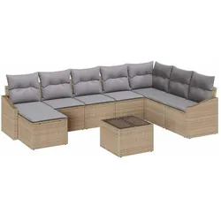 vidaXL, Gartenlounge, Halinica (mit Tisch)