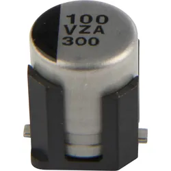 EEHZA 100U 35B - ELKO-Polymere Hybrid SMD, 100 μF, 35 V, 8,0x10,5 mm