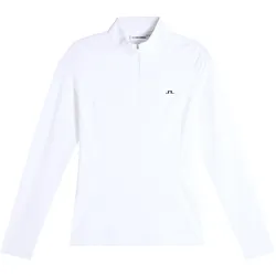 Lindeberg Cindy Quarter Zip Damenpullover - white / M