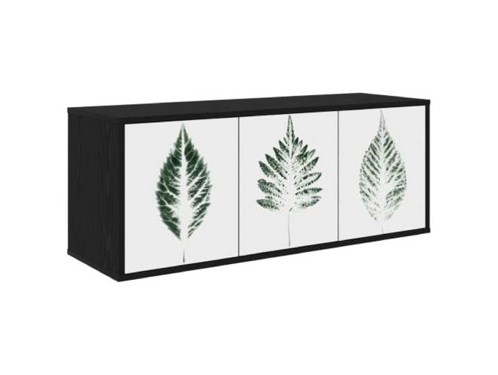 VIHHQGC Wandmontierter TV-Schrank HANAU 102x33x40 cm Holzwerkstoff Holzwerkstoff, schwebende Optik, viel Stauraum, dekoratives Muster, trocken abwischbar
