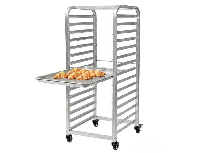 Étagère murale de cuisine - LUNSY - Alliage d'aluminium robuste - Résistance à la rouille