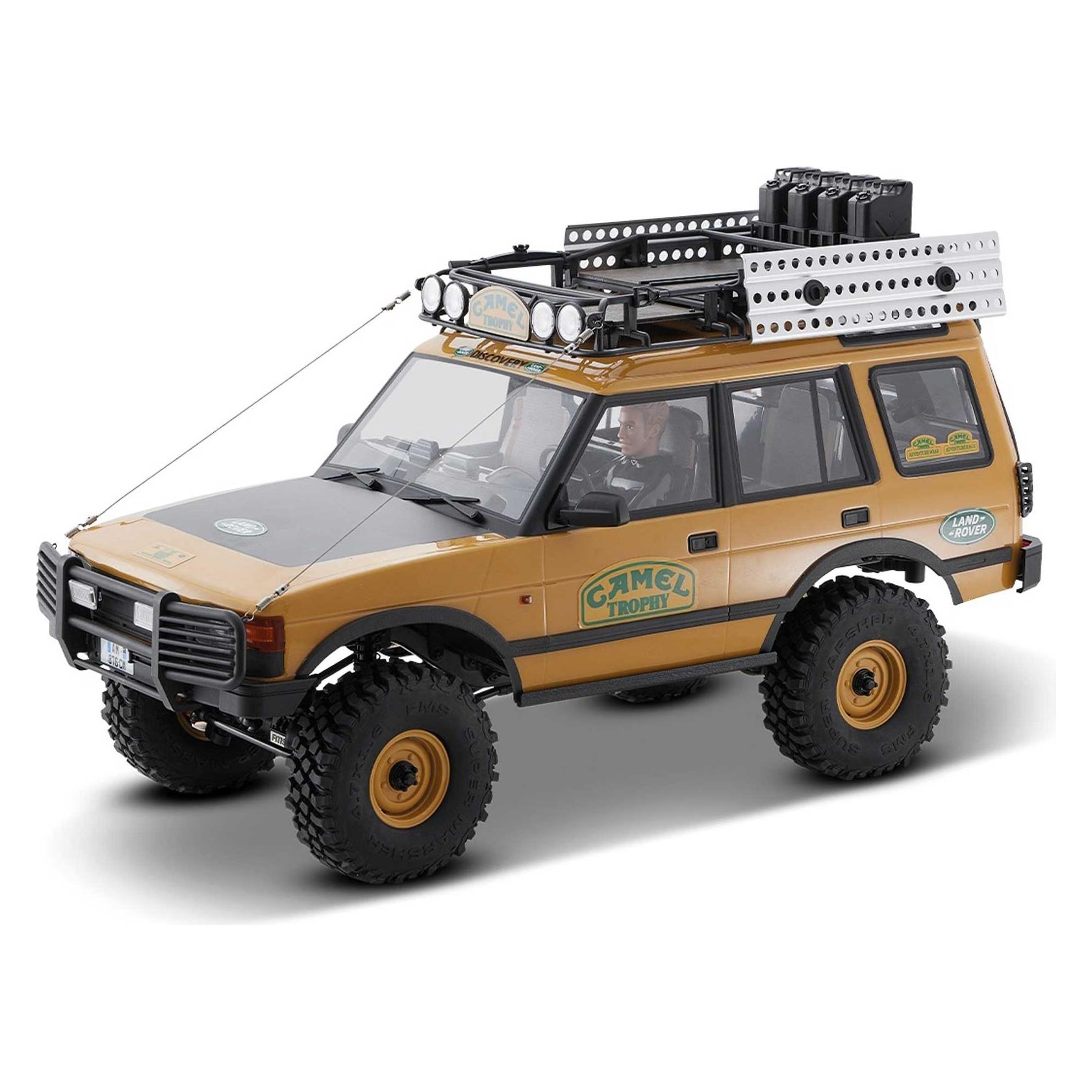 FMS Land Rover Discovery FCX10 1:10 gelb - RS 2.4GHz (RTR Ready-to-Run) (DPFMS11043RSYL-SP)