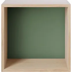 Mini Stacked Modulares Regal M helle Eiche - gedämpftes Grün