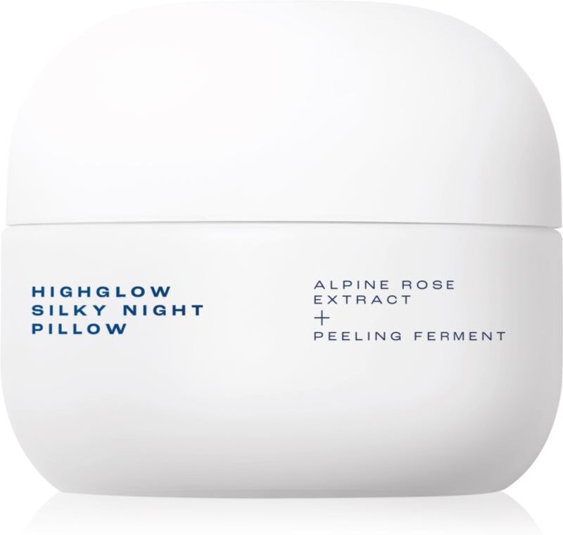 SK3N Highglow Silky Night Pillow illuminating night cream 50 ml