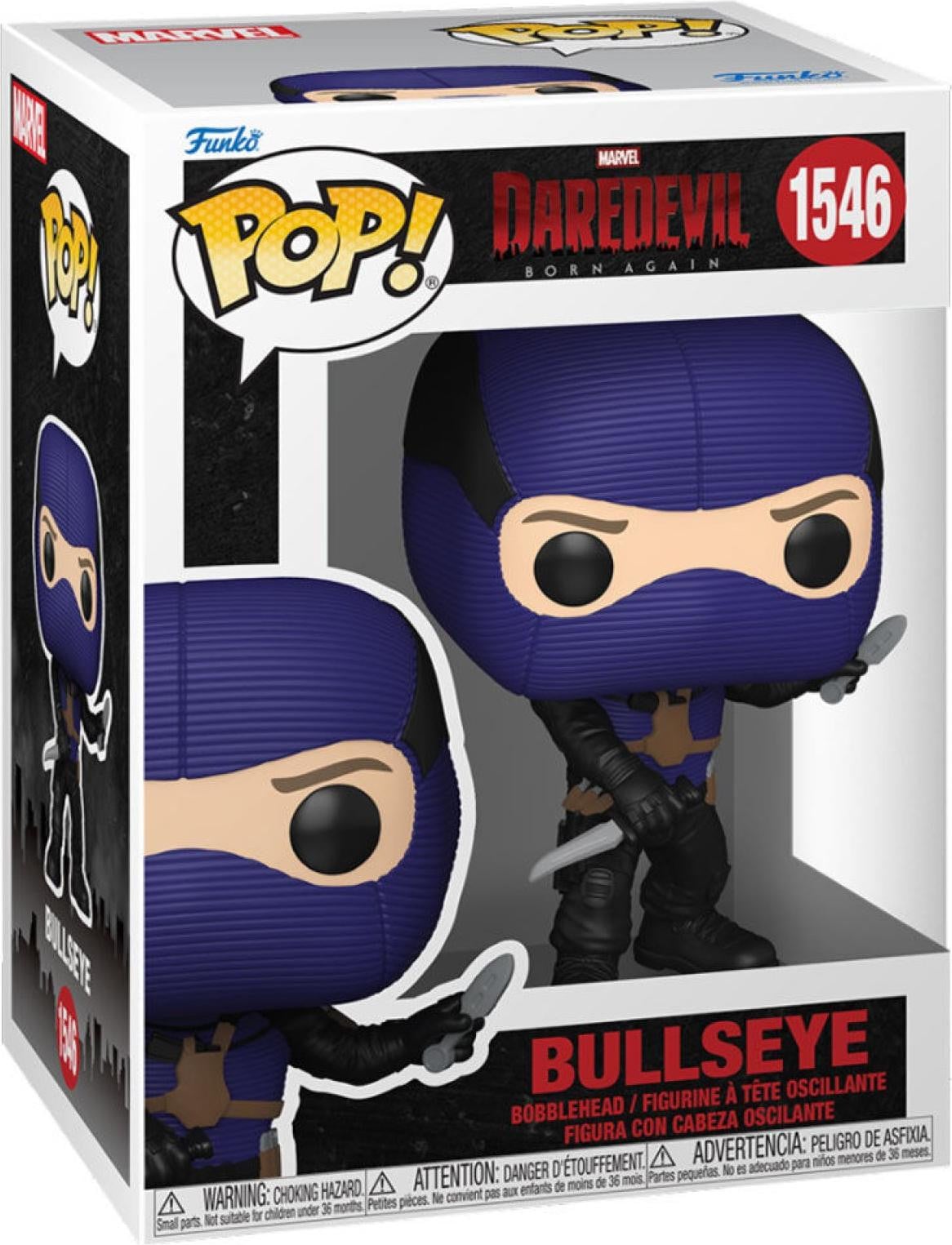 Funko Pop! Marvel Daredevil Born Again Bullseye Vinyl-verzamelfiguur