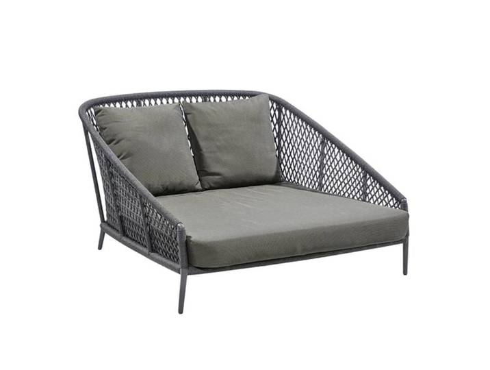 Musterring Ibiza Daybed Aluminium/Olefin Dunkelgrau