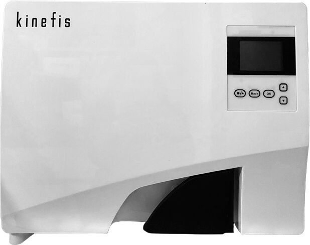 Autoclave Classe B 8Litros Kinefis Deluxe + Destilador de água de presente: com impressora interna, duplo fechamento de segurança, USB e display LCD
