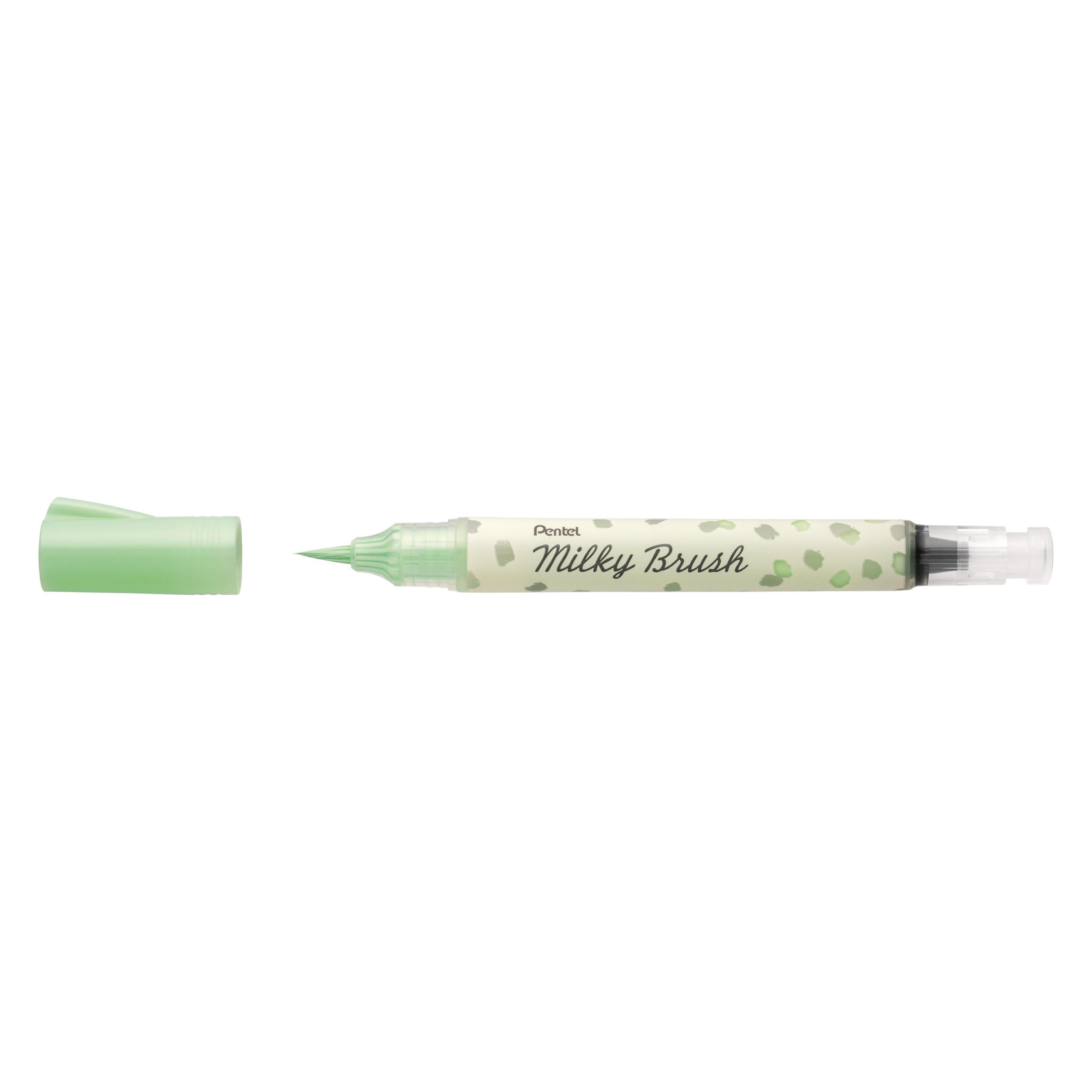 Pentel Pinselstift Milky Brush Grün (1x) (XGFH-PKX)