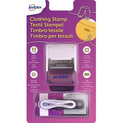 AVERY Zweckform Textilstempel wasserfest