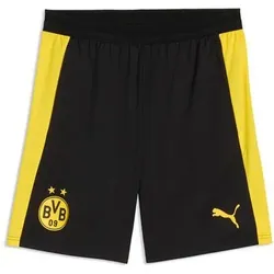 Puma Herren Fußball Shorts Shorts He/Uni BVB Training Shorts w pockets, Größe XL in Schwarz Schwarz