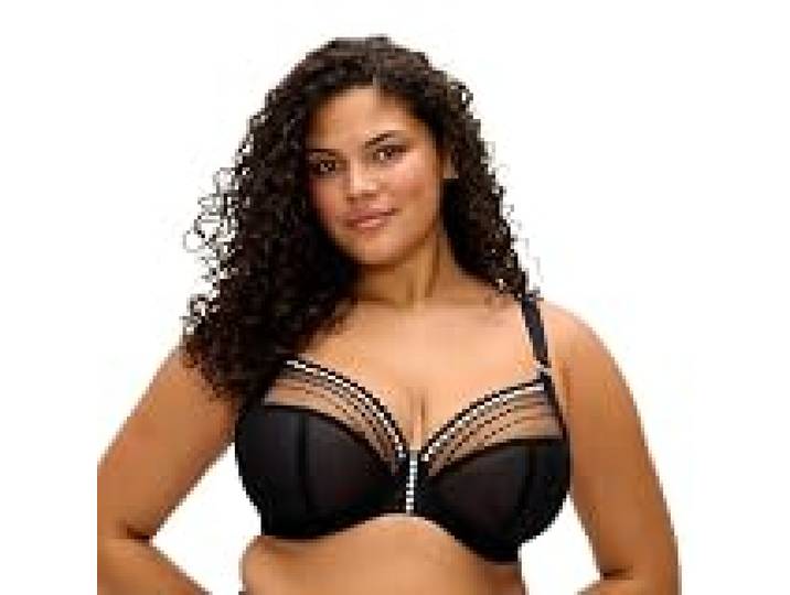 Elomi Lingerie Soutien-Gorge décolleté Original Bonnets Profonds Sachi Noir