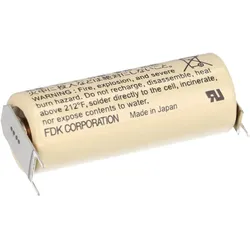 FDK CR17450SE-FT1 3V 2500mAh A Lithium Batterie – 3 Printpins ++/-