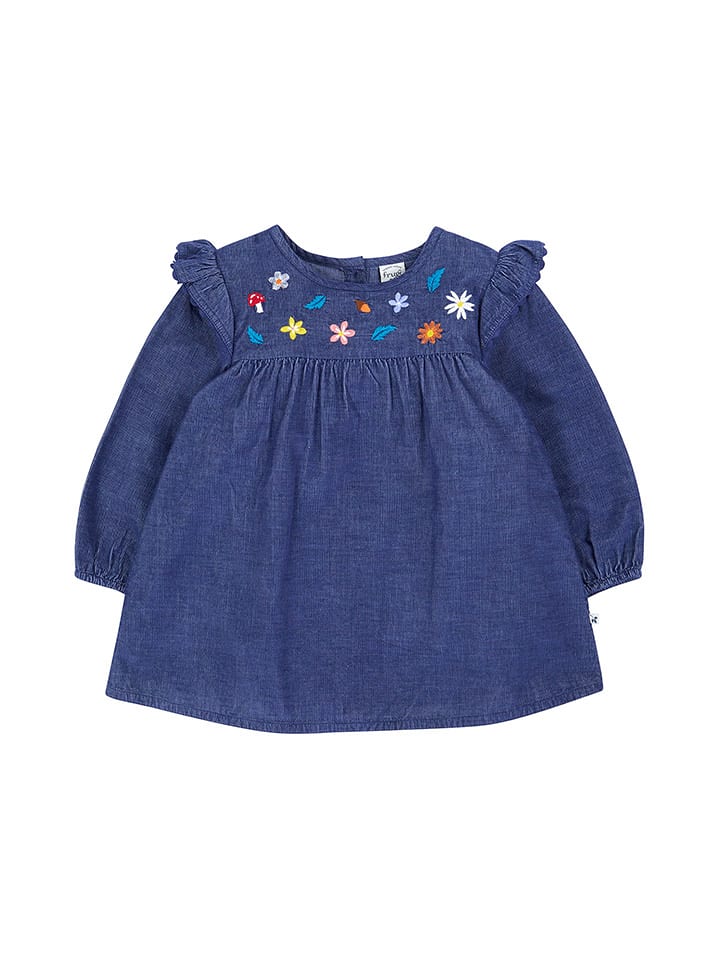 Frugi Bluse "April" in Blau - 110/116