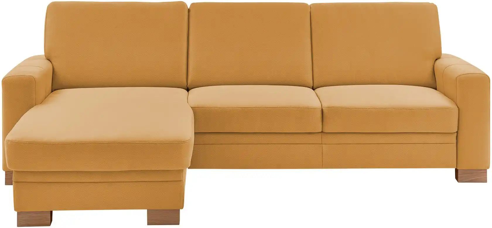 meinSofa Ecksofa  Uli-S ¦ gelb ¦ Maße (cm): B: 248 H: 90 T: 163.0