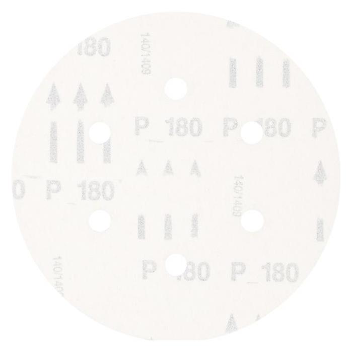 Pferd Exzenterschleifpapier Klettscheibe 150 mm Korund A 180 Lochung 6 (45017118)