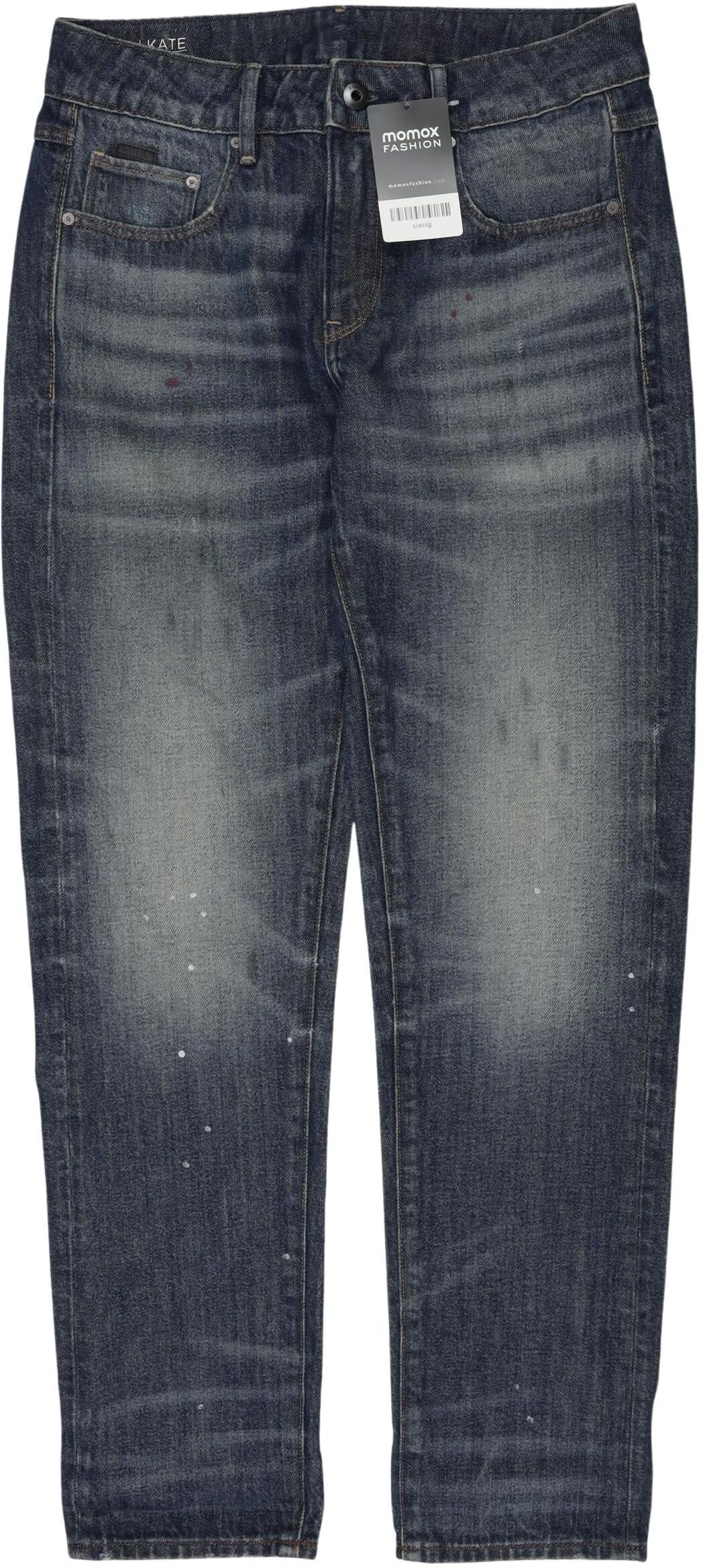 G Star RAW Damen Jeans, Marineblau, Gr. W24, Baumwolle - Second Hand