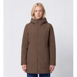 Woolrich für Damen. CFWWOU2045FBUT3496 Braune Parka New Firth Down (S), Lässig, Polyester