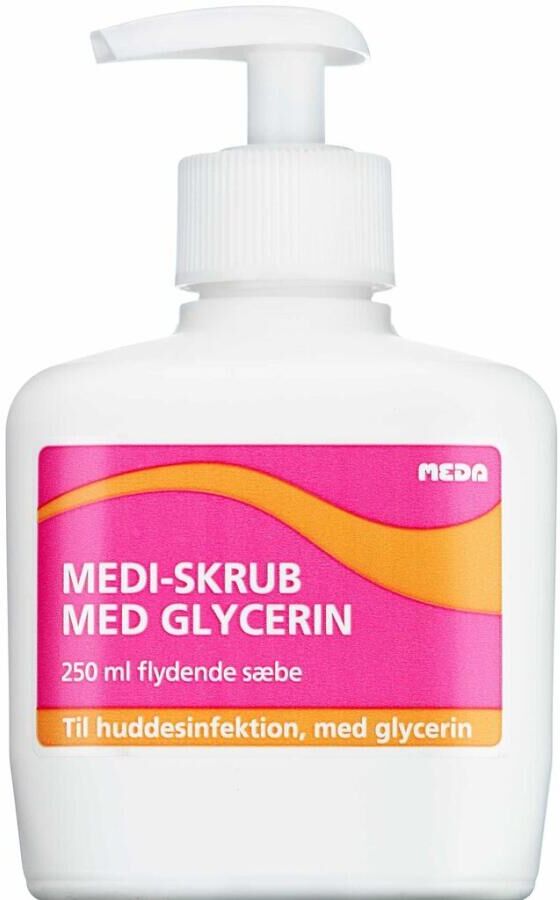 Viatris Medi-skrub+glycerin m/pumpe 250 ml