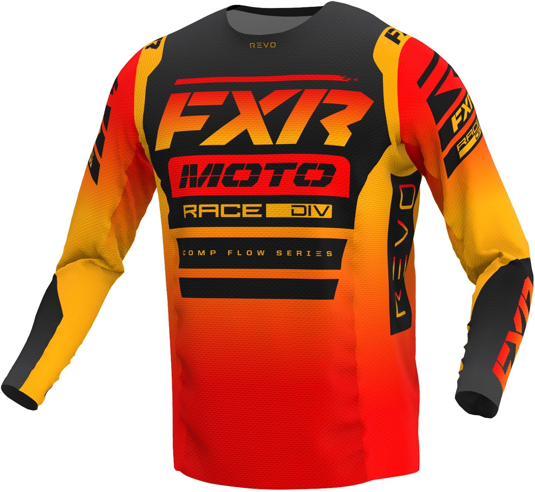 Maillot cross FXR YOUTH REVO COMP Tequila Sunrise