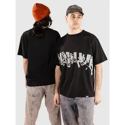 Jacker Mirror Maze Garment Dyed T-Shirt black Gr. XL